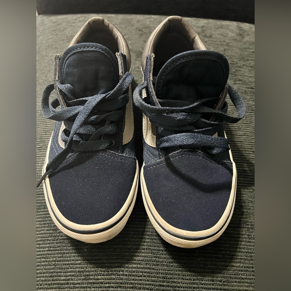 Vans Kids Old Skool Vans Dark Blue -Size 3